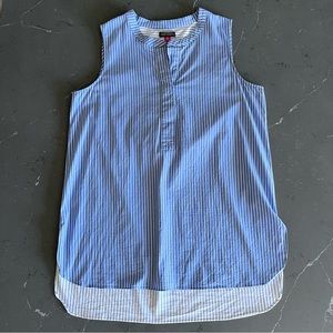 Vince Camuto Two Tone Striped Tunic